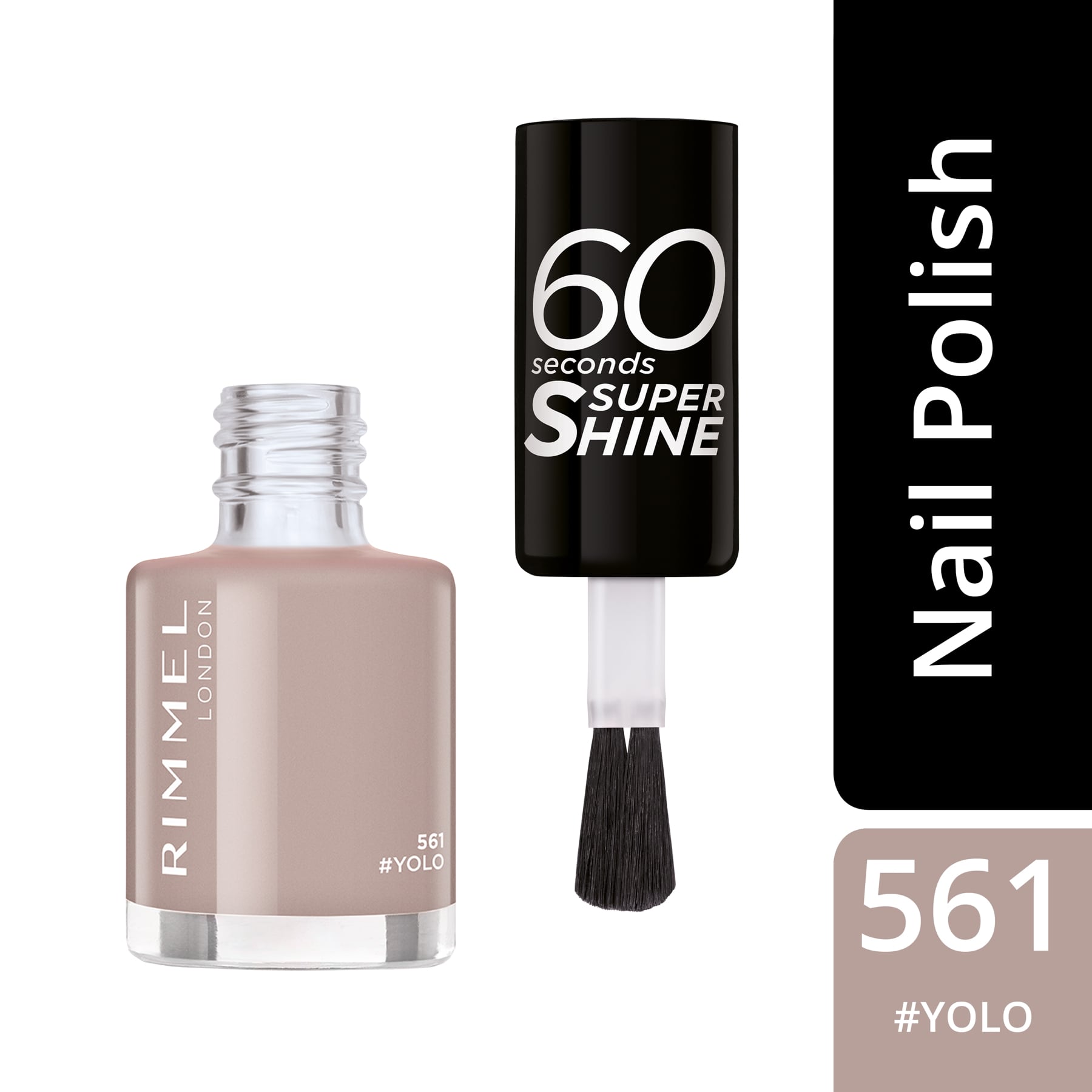 60 Seconds Super Shine Nail Polish 8ml 561 Yolo