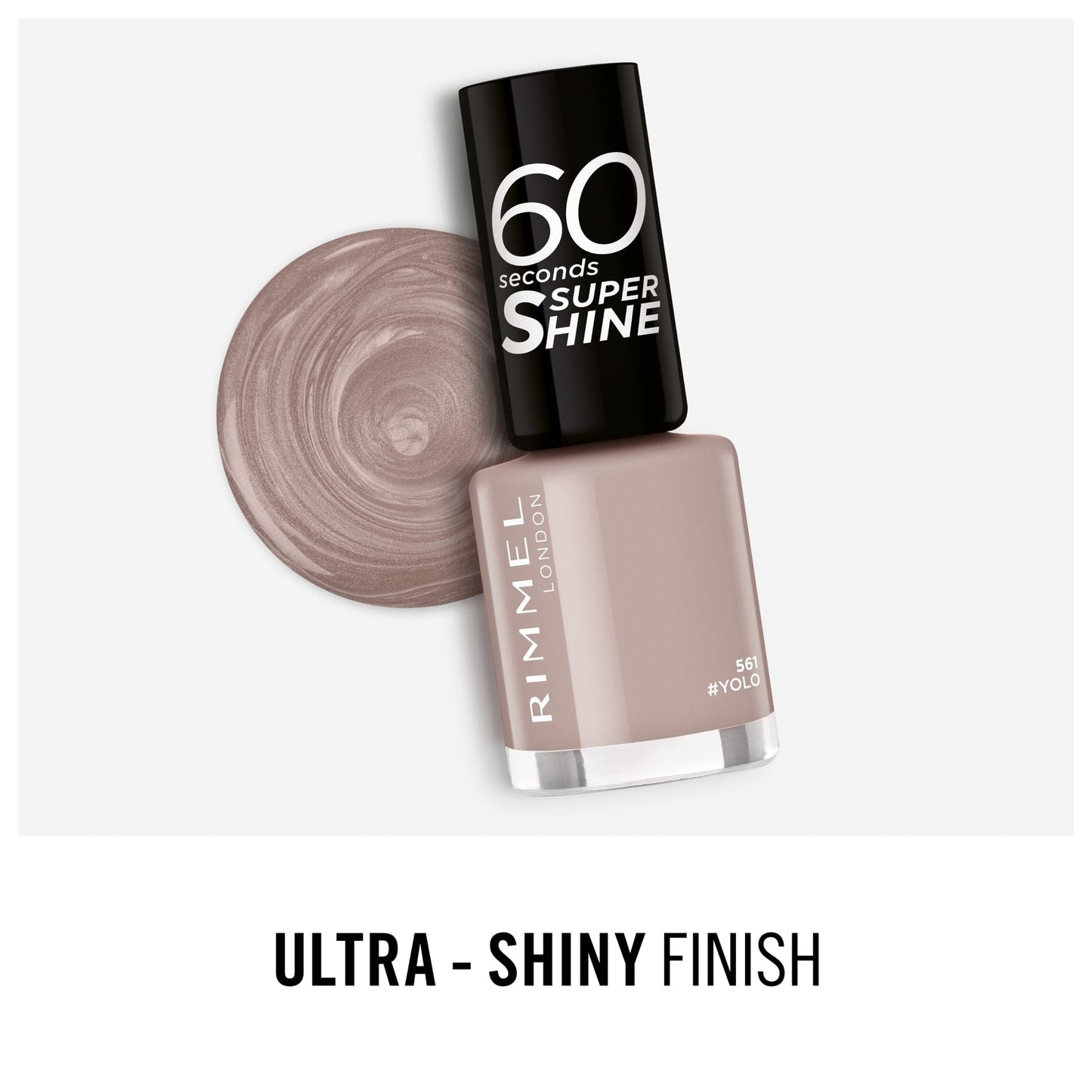 60 Seconds Super Shine Nail Polish 8ml 561 Yolo