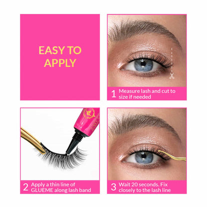 Celina Natural Vegan False Eyelashes 1 pair