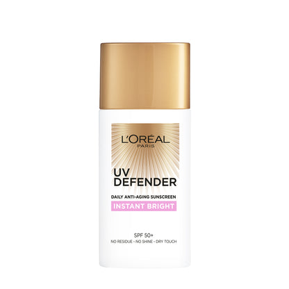 UV Defender Instant Bright Daily Anti-Ageing Sunscreen SPF 50+ 50ml 50ml