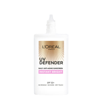 UV Defender Instant Bright Daily Anti-Ageing Sunscreen SPF 50+ 50ml 50ml