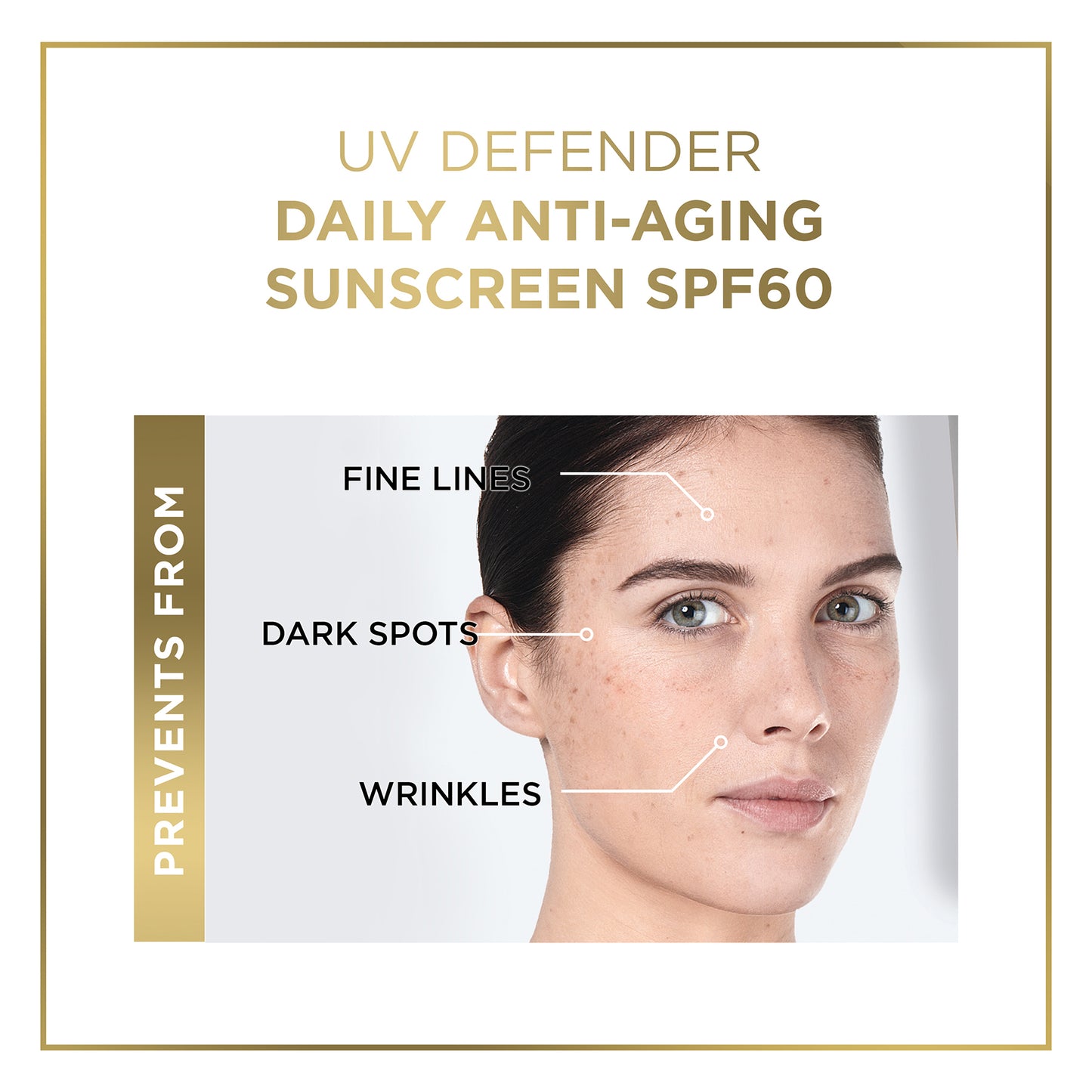UV Defender Instant Bright Daily Anti-Ageing Sunscreen SPF 50+ 50ml 50ml