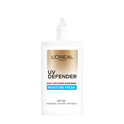 UV Defender Moisture Fresh Daily Anti-Ageing Sunscreen SPF 50+  50ml 50ml