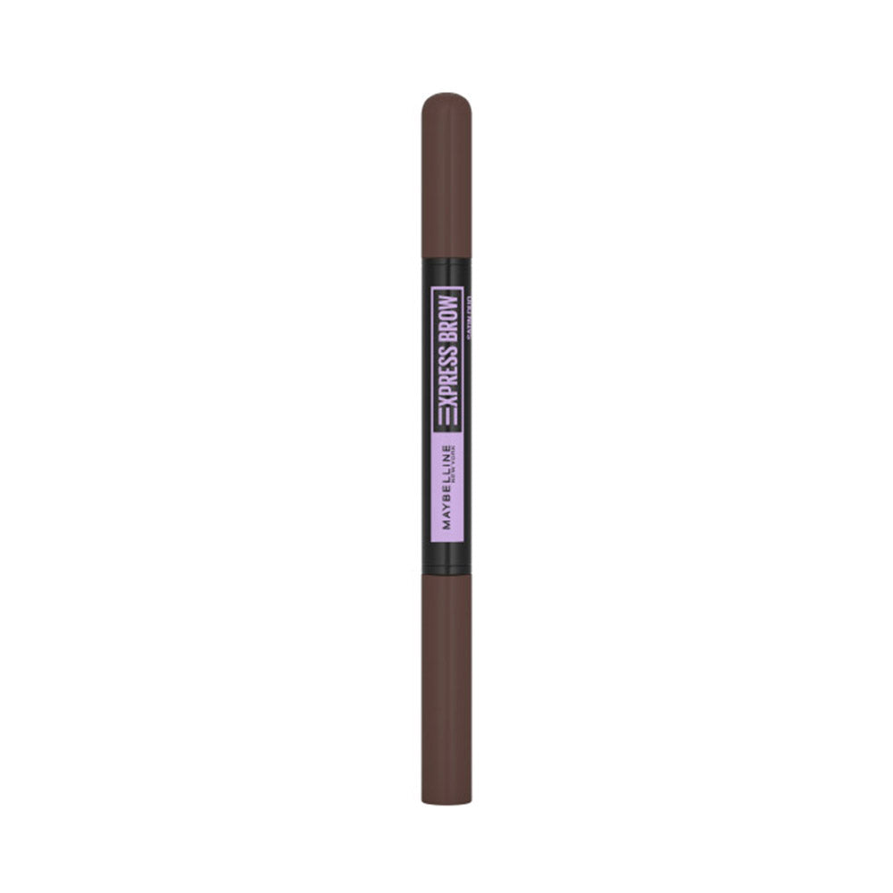 Express Brow Satin Duo 2-in-1 Brow Pencil and Powder 04 Dark Brown