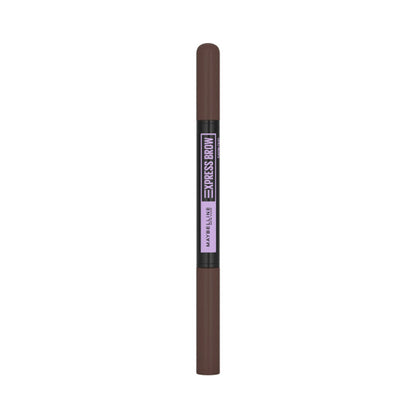 Express Brow Satin Duo 2-in-1 Brow Pencil and Powder 04 Dark Brown