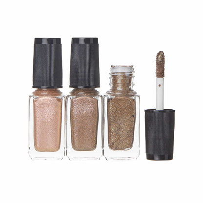 Metallist Liquid Glitter Topper Eyeshadow 9.9ml #2 Seethrough Brown Look|9.9ml
