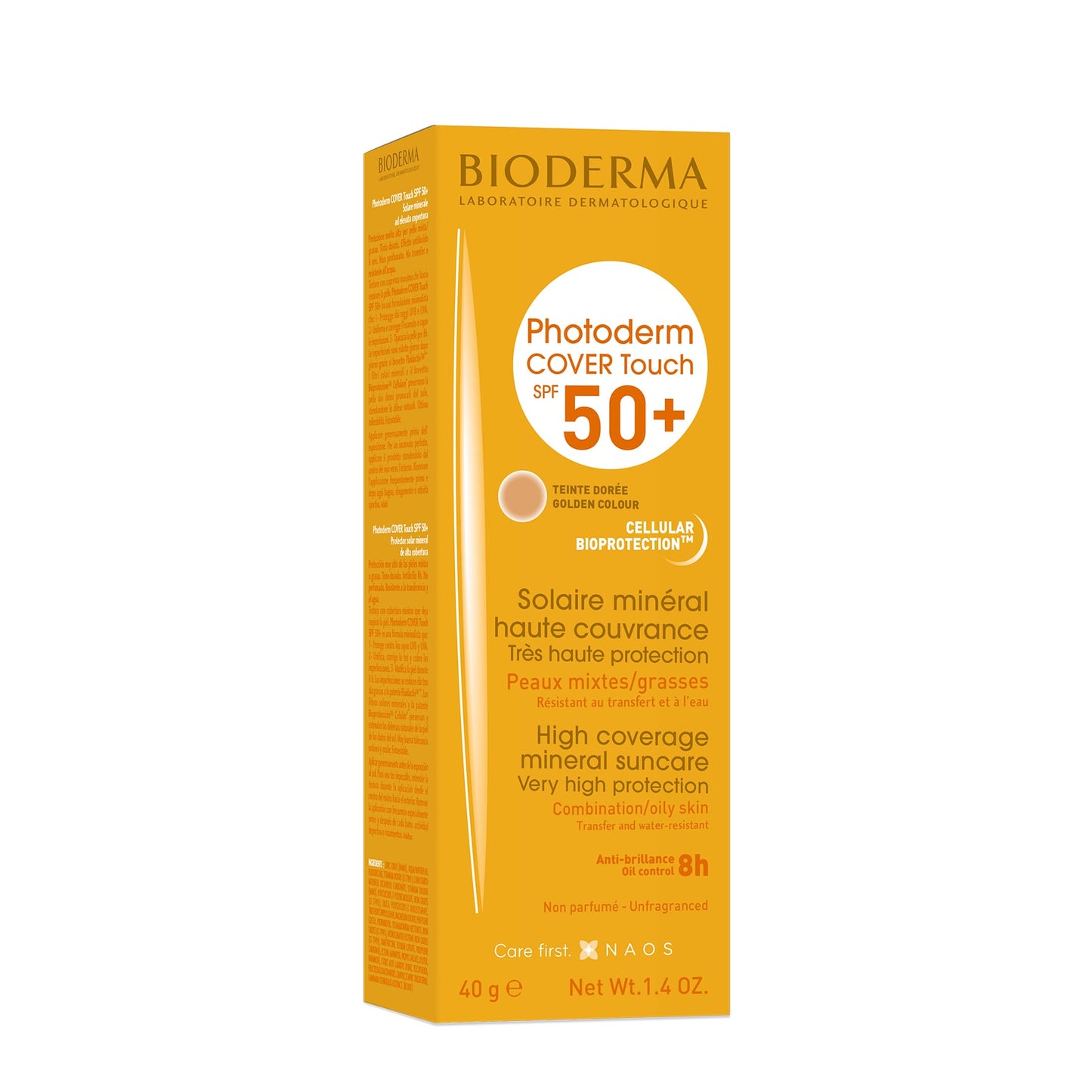 Photoderm COVER Touch SPF 50+ Mineral Sun Cream 40g Golden Tint|40ml