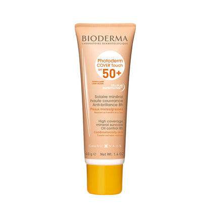 Photoderm COVER Touch SPF 50+ Mineral Sun Cream 40g Light Tint|40ml