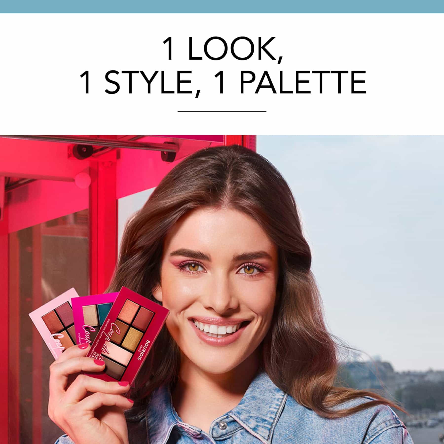 Volume Glamour Eyeshadow Palette - 6 shades 001 Coup de Coeur