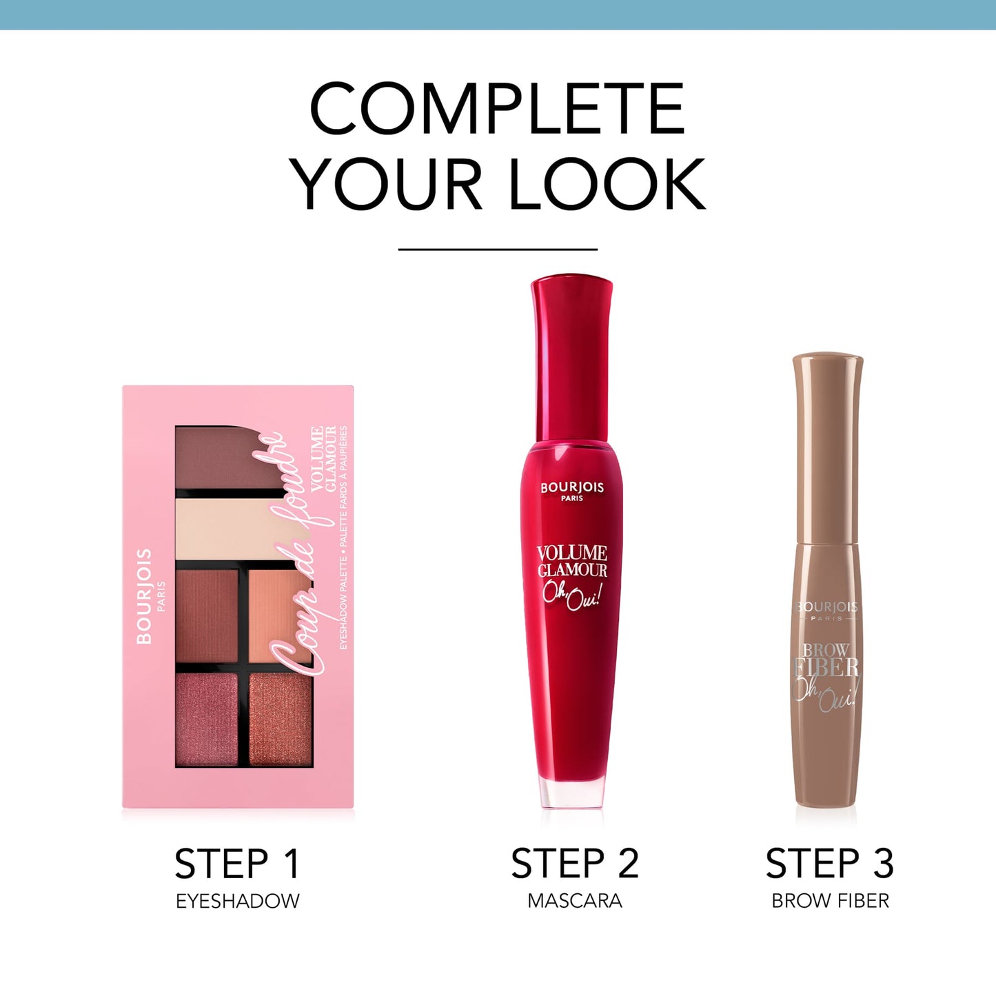 Volume Glamour Eyeshadow Palette - 6 shades 002 Coup de Foudre