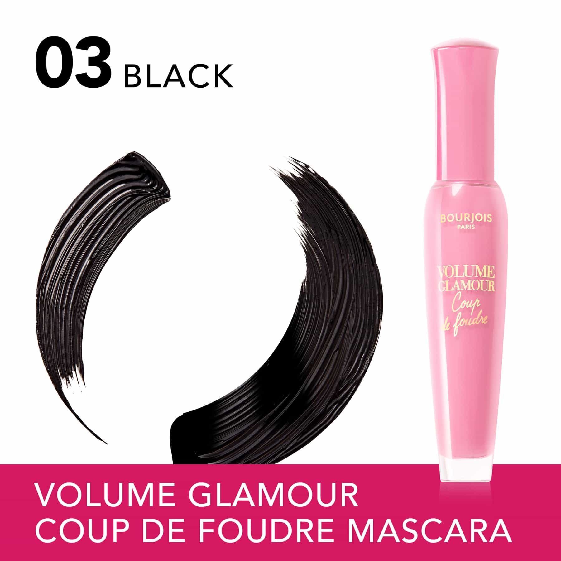 Volume Glamour Coup de Foudre Mascara 03 Black 7ml 03 Black