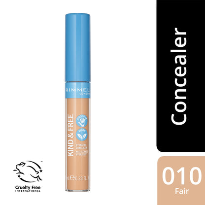 Kind & Free Cosmetics Concealer Liquid 010 Fair 7ml 010 Fair