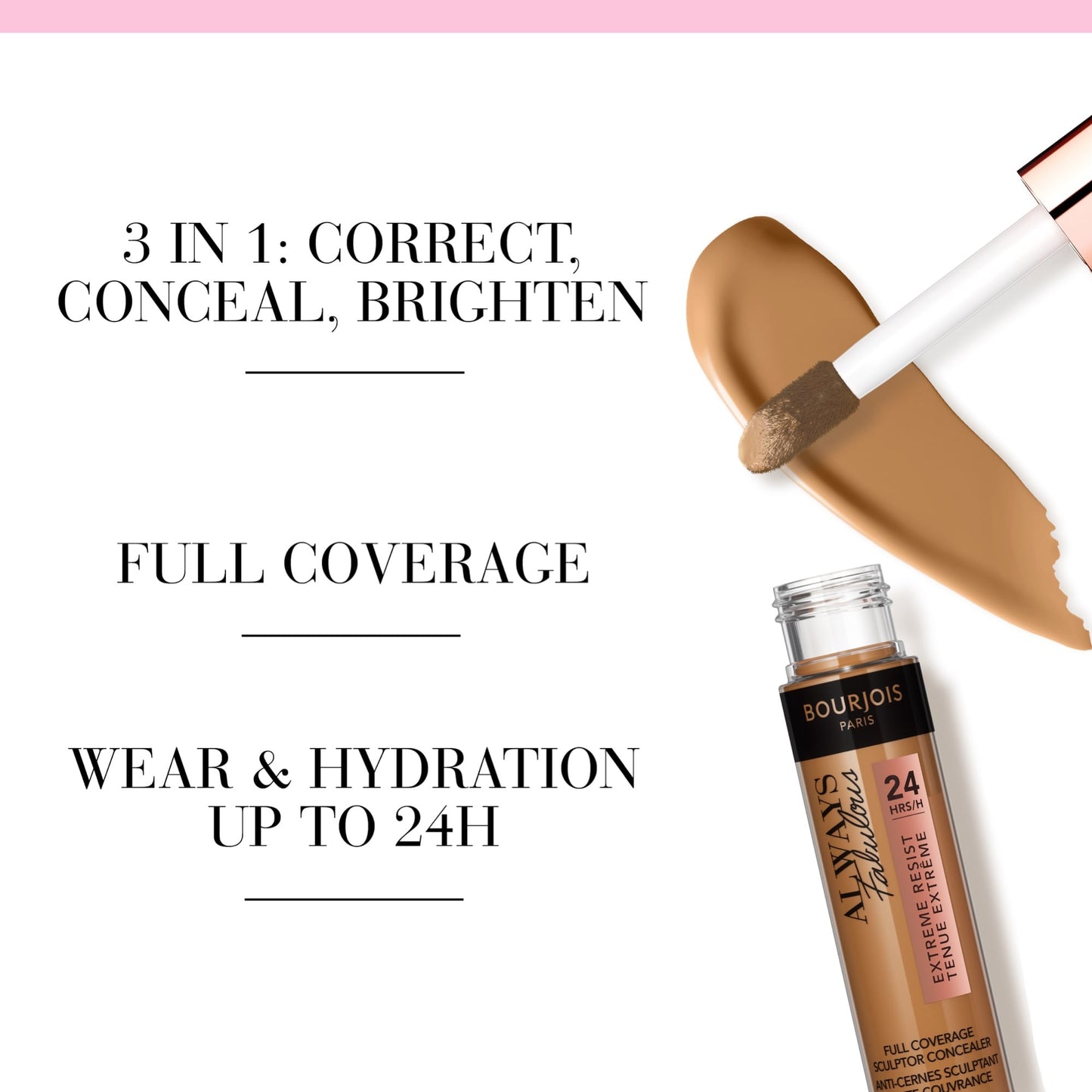 Always Fabulous Full Coverage Concealer 10ml 500 Caramel|10ml