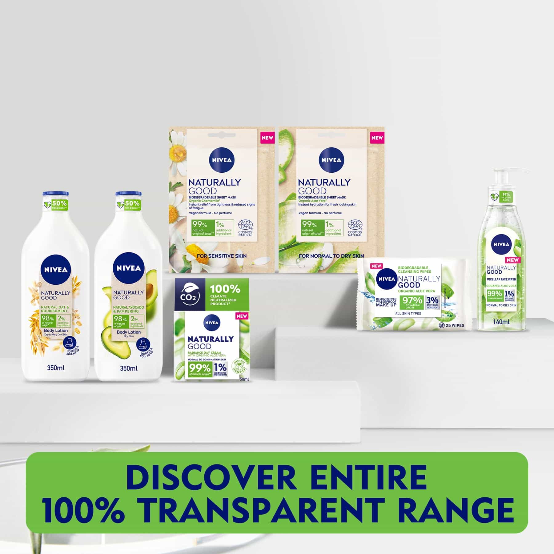 Naturally Good Organic Chamomile Sheet Mask 1pc