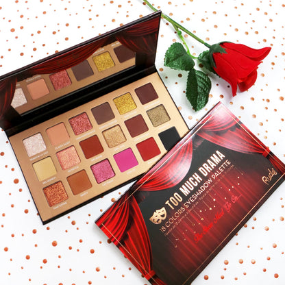 Too Much Drama Eyeshadow Palette 18 shades 18g