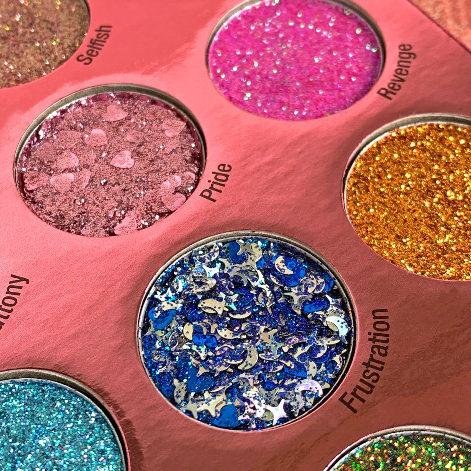 Sin of Glittony Glitter Palette 15 shades 18g