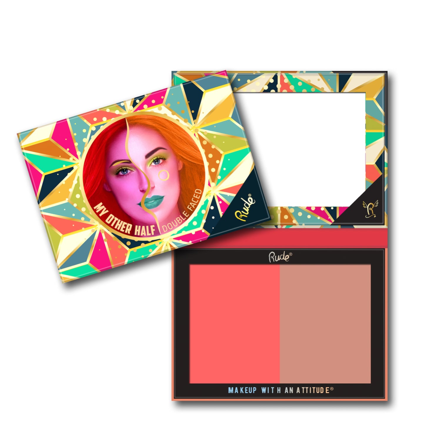 Shade Rude Buy Rude My Other Half Duo Shade Face Palette | Watsons UAE