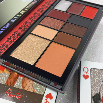 Face Card Palette Queen of Hearts 11 shades Queen of Hearts|14.6g