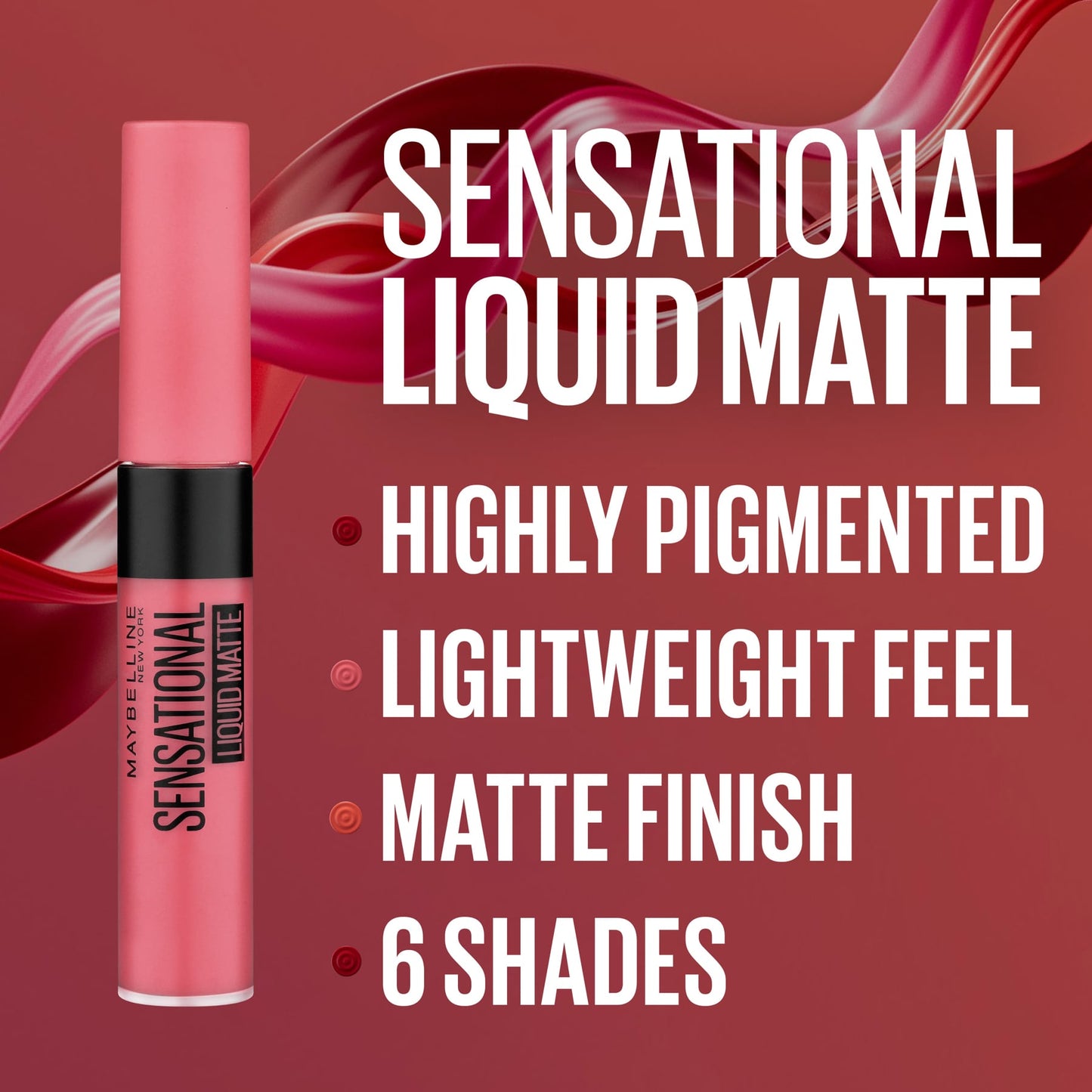 Sensational Liquid Matte Lipstick 7ml NU05 Barely Legal|7ml