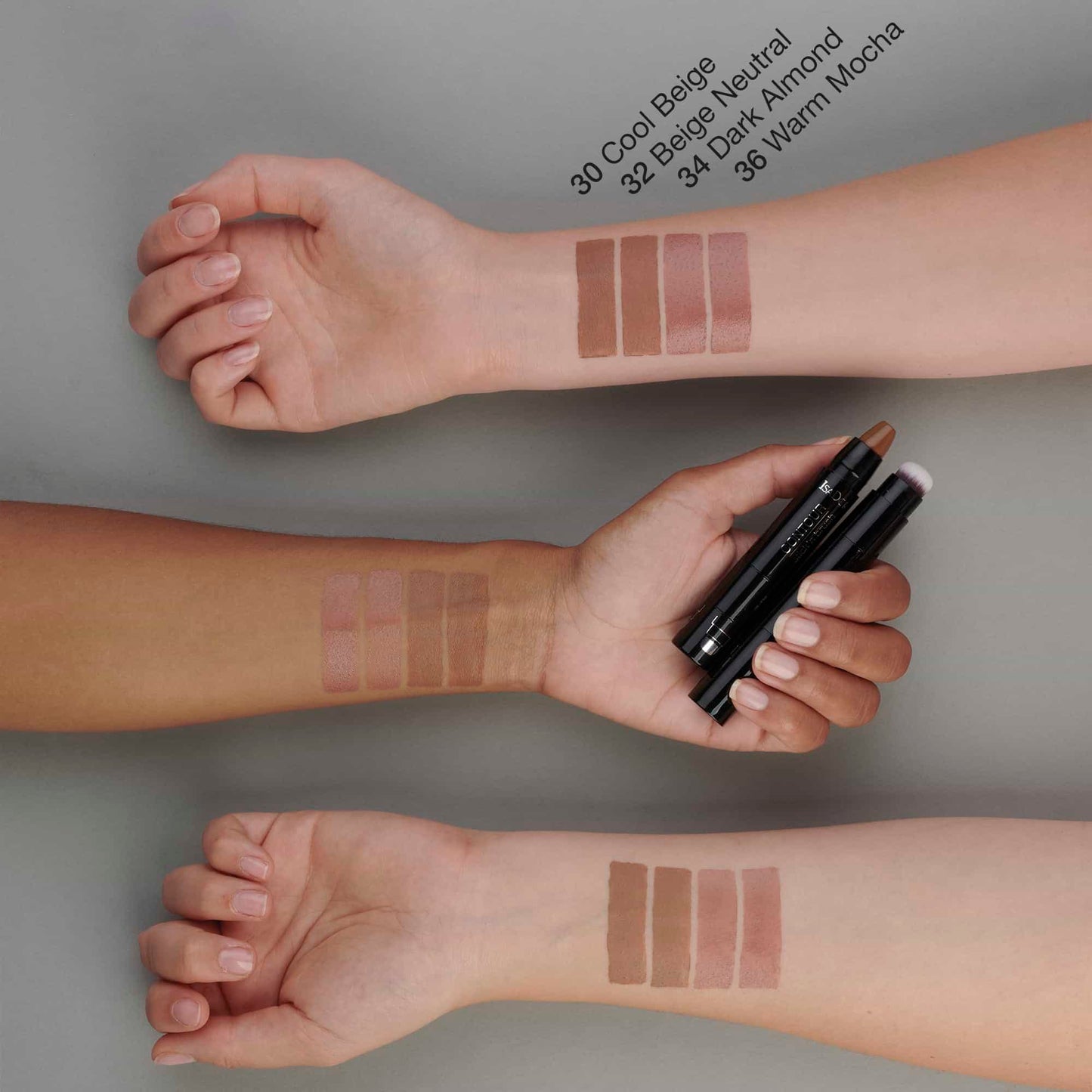 Contour Stick'n Brush 4.2g 30 Cool Beige|4.2g