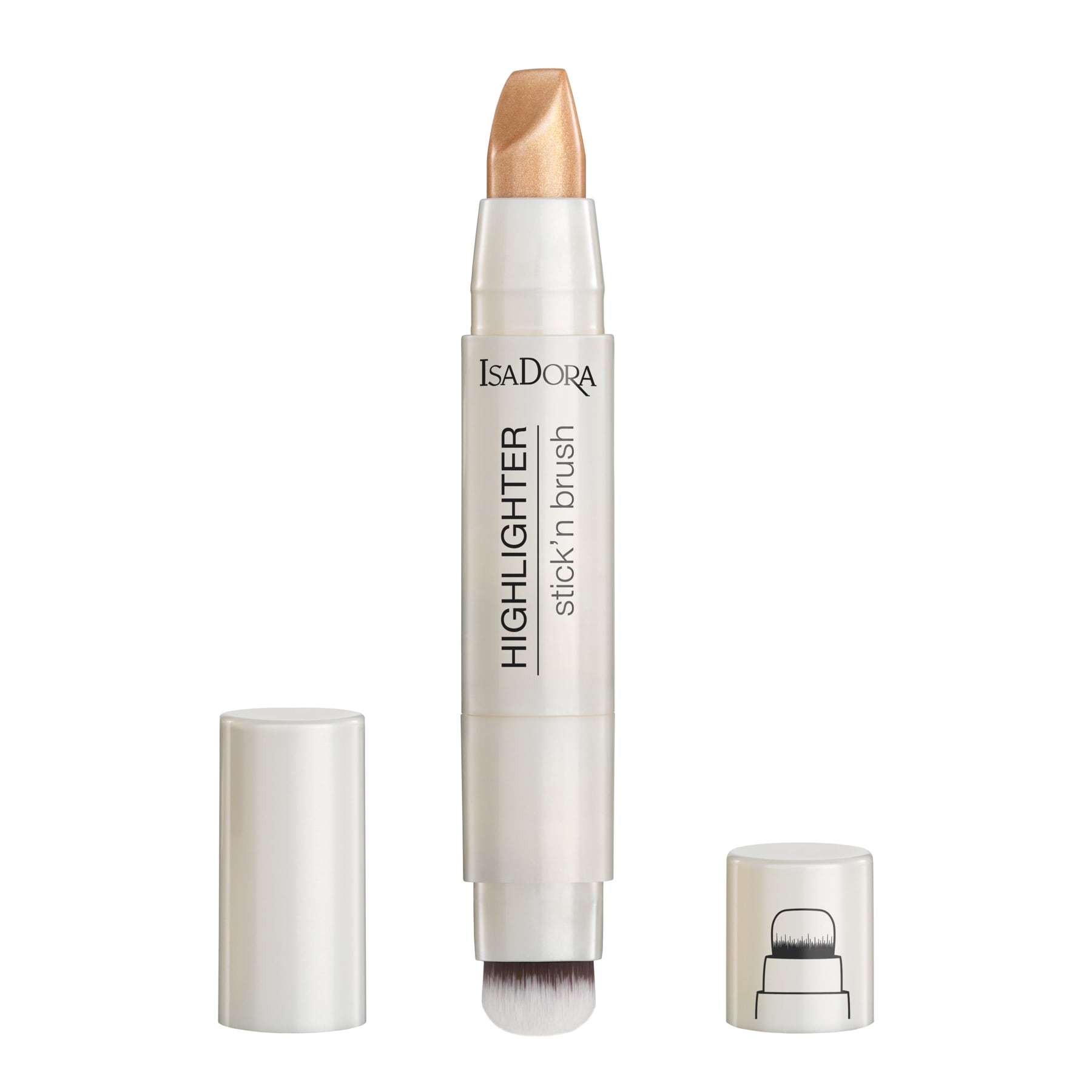 Highlighter Stick'n Brush 3.6g 23 Bronze Shimmer|3.6g