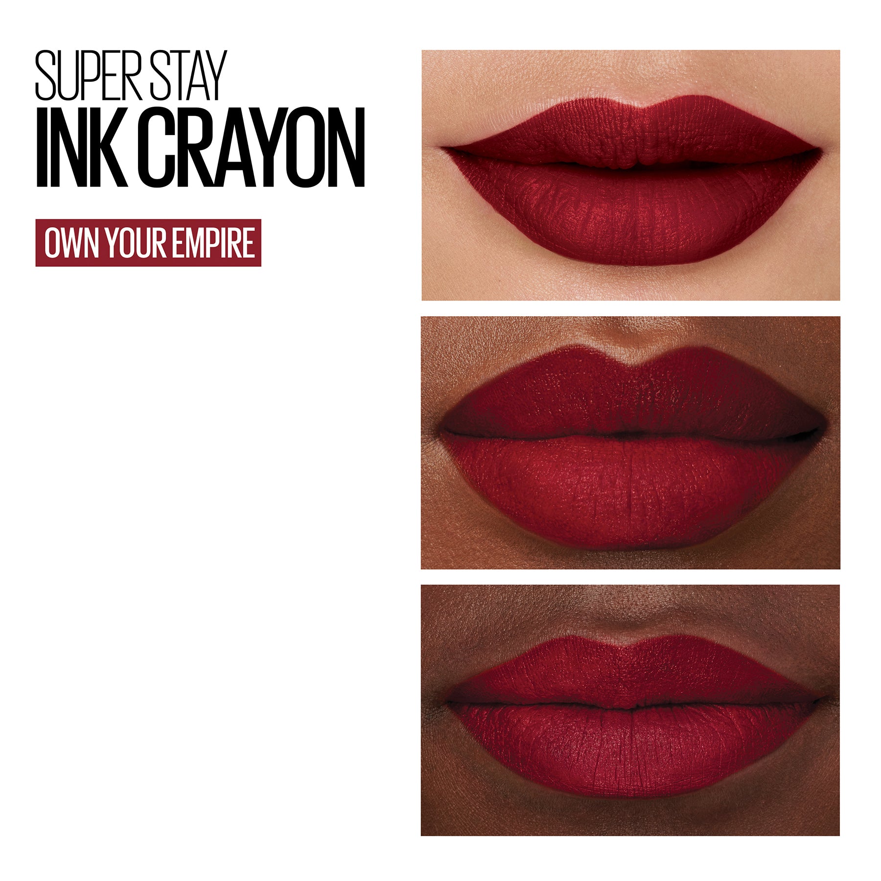 Superstay Ink Crayon Lipstick Matte 50 Own Your Empire