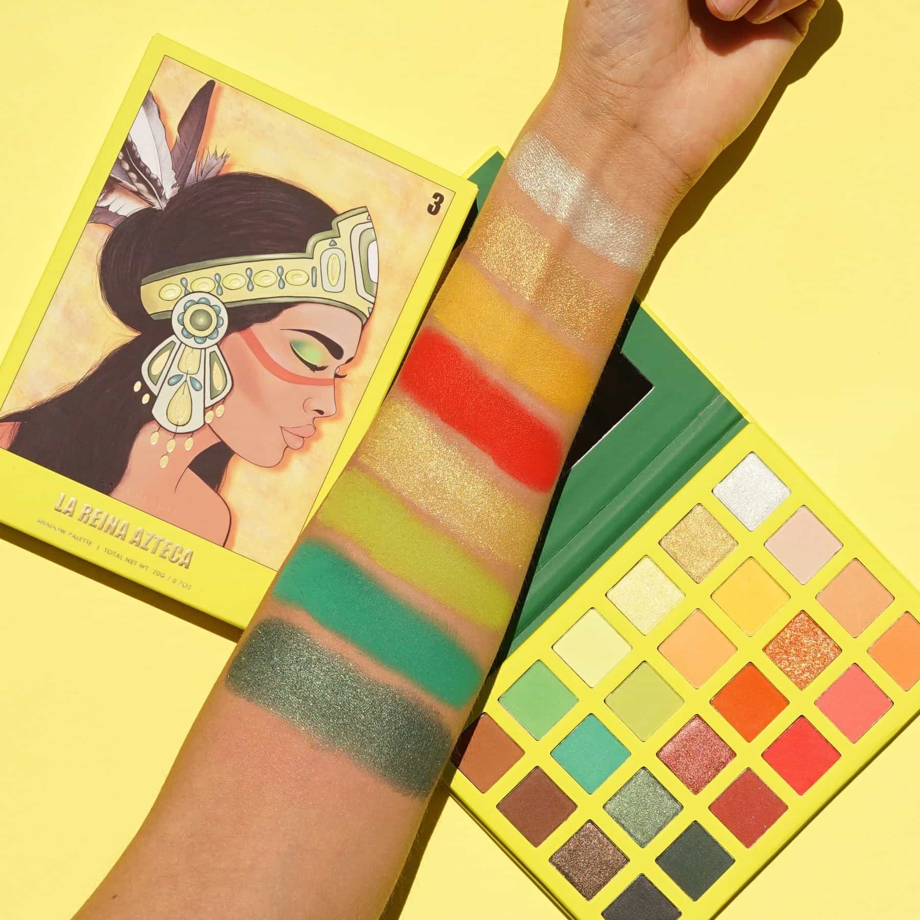 Juegos Latinos: La Reina Azteca Es110 Eyeshadow Palette - 24 shades Juegos Latinos: La Reina Azteca |0.7oz