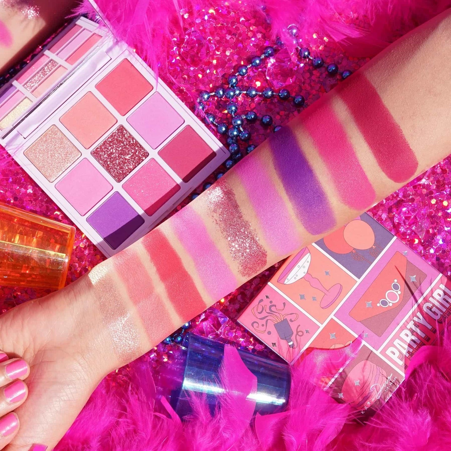 Eyeshadow Palette - 9 shades 125 Mood: Party Girl|0.53oz