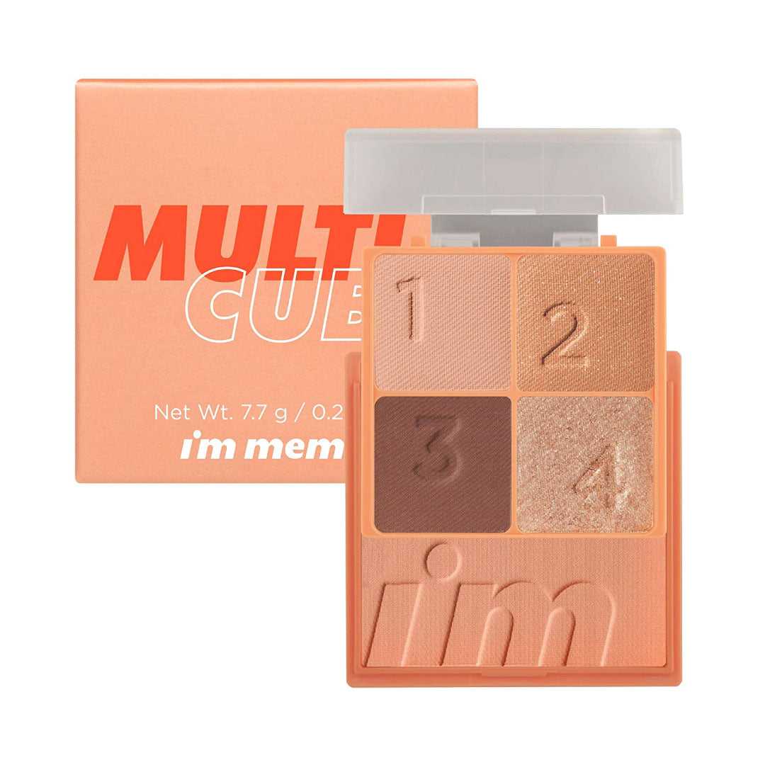 Multi Cube Eyeshadow and Blush Palette 8.5g 02 Hello Peach|8.5g