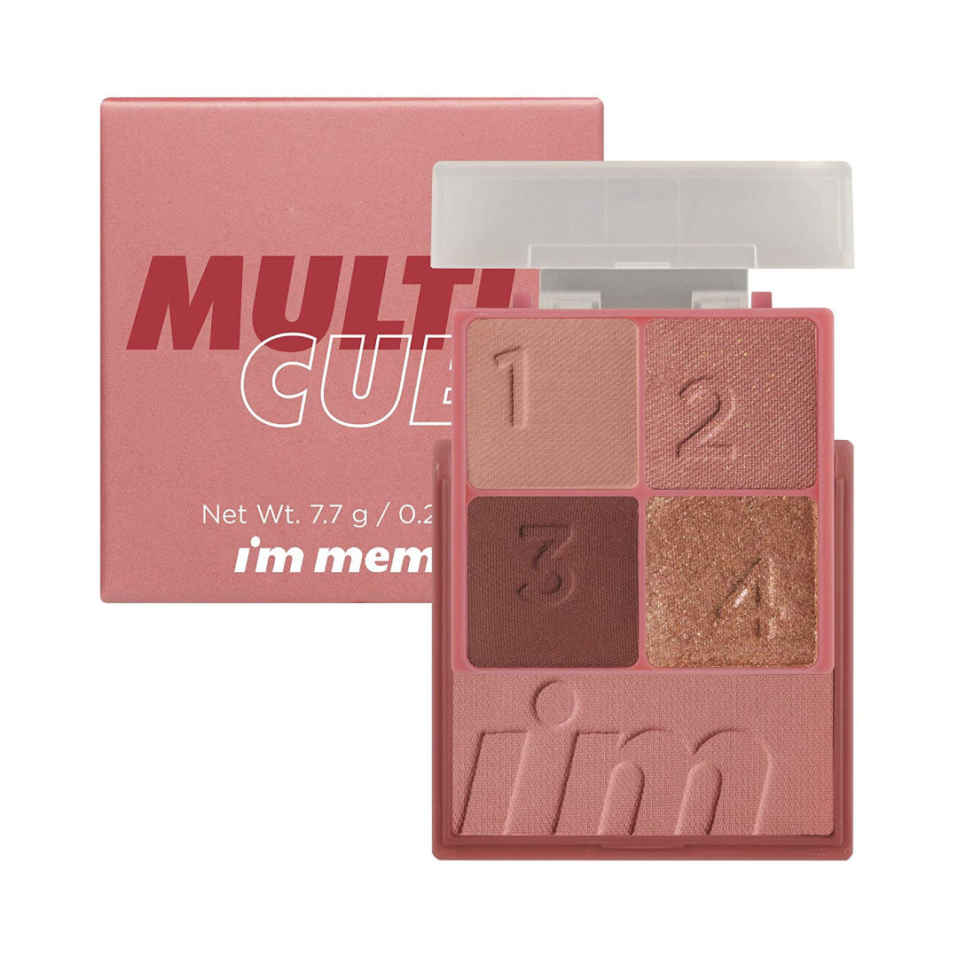 Multi Cube Eyeshadow and Blush Palette 8.5g 04 Glam Rose|8.5g