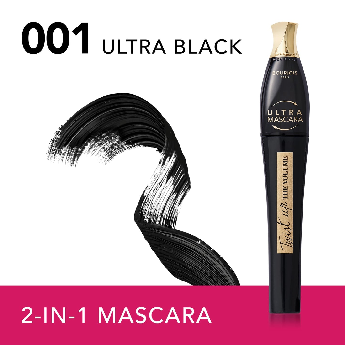 Twist Up The Volume Mascara 001 Extreme Black 8ml 001 Extreme Black