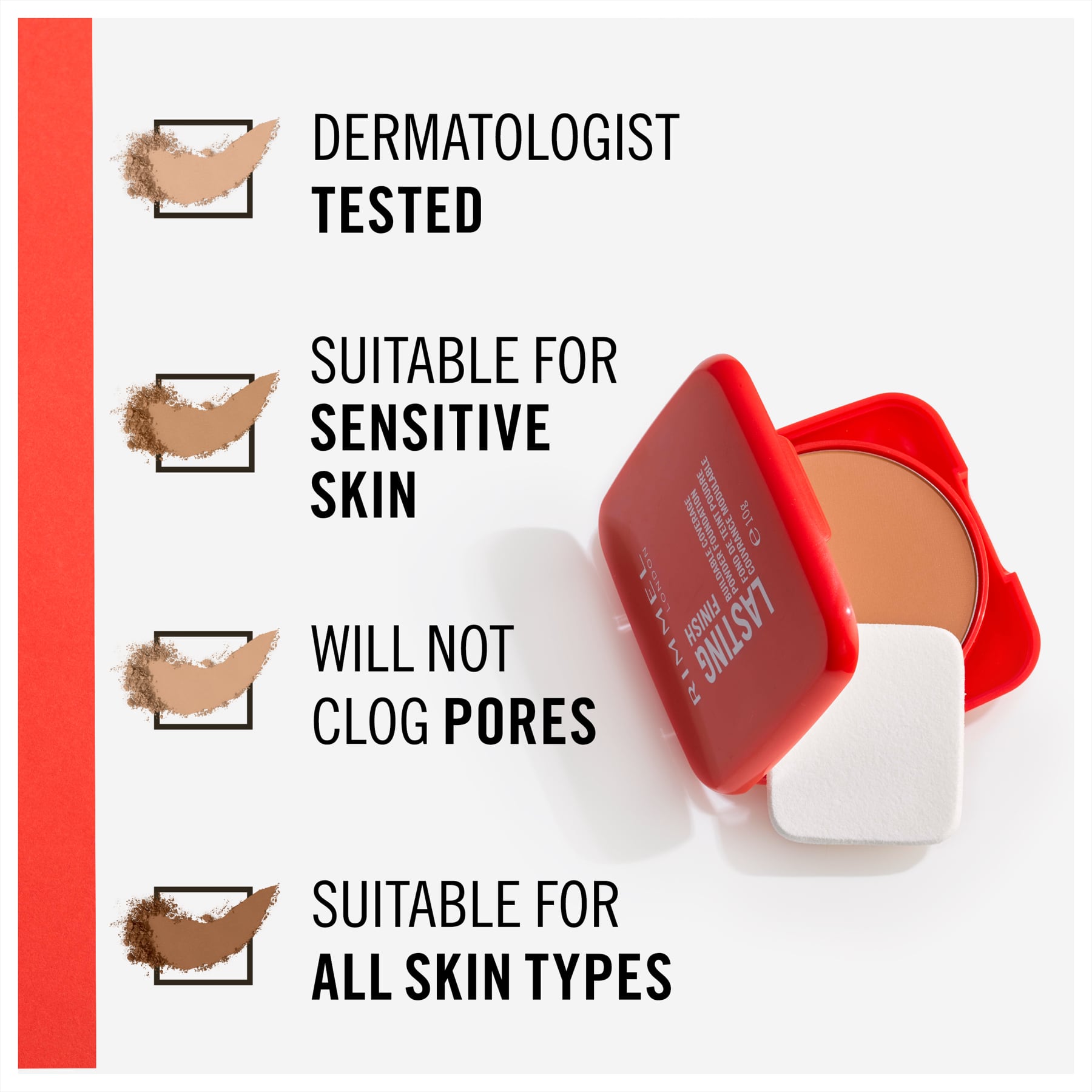 Lasting Finish Compact Foundation 10g 007 Golden Beige