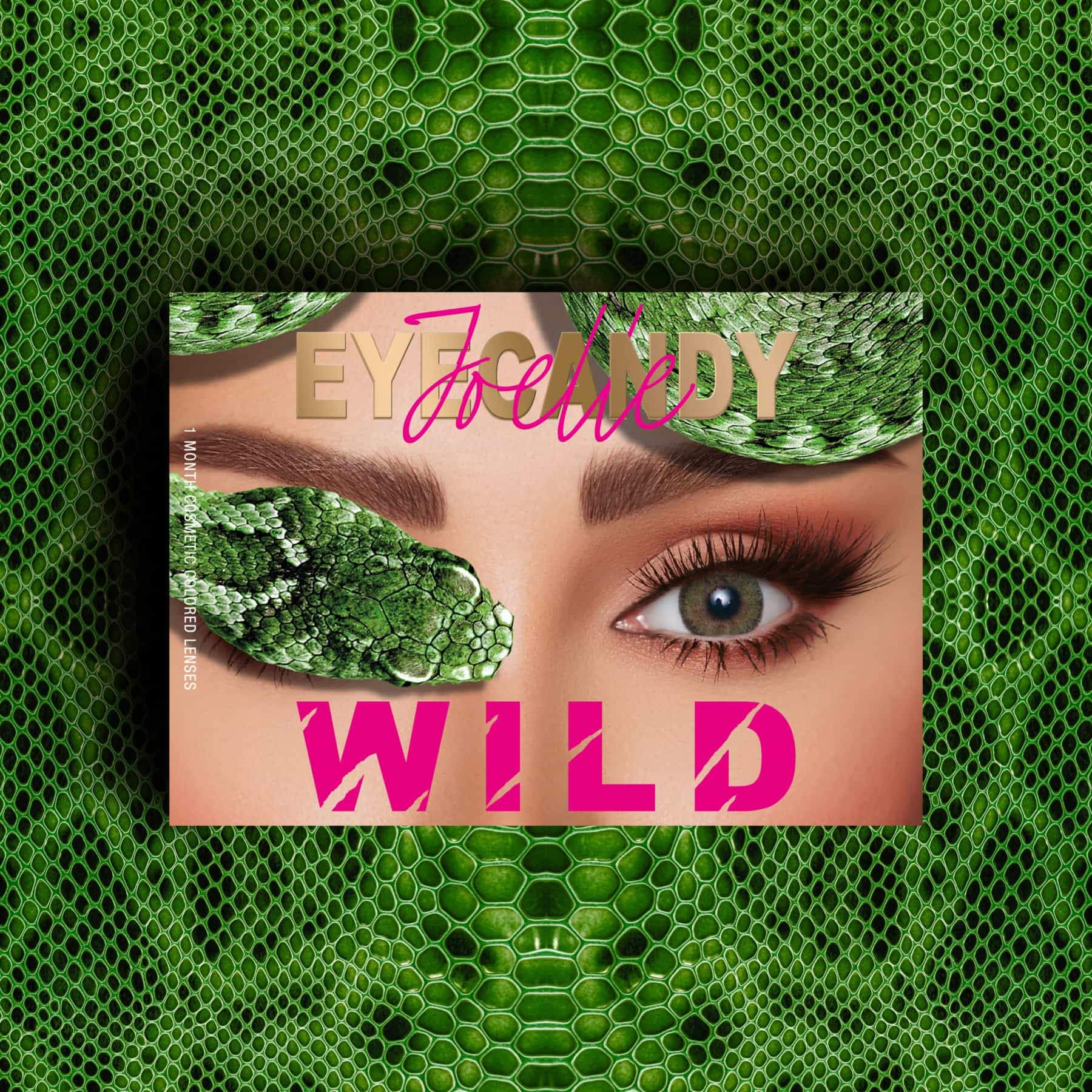 Monthly Colored Contact Lens B9 Snake|93g