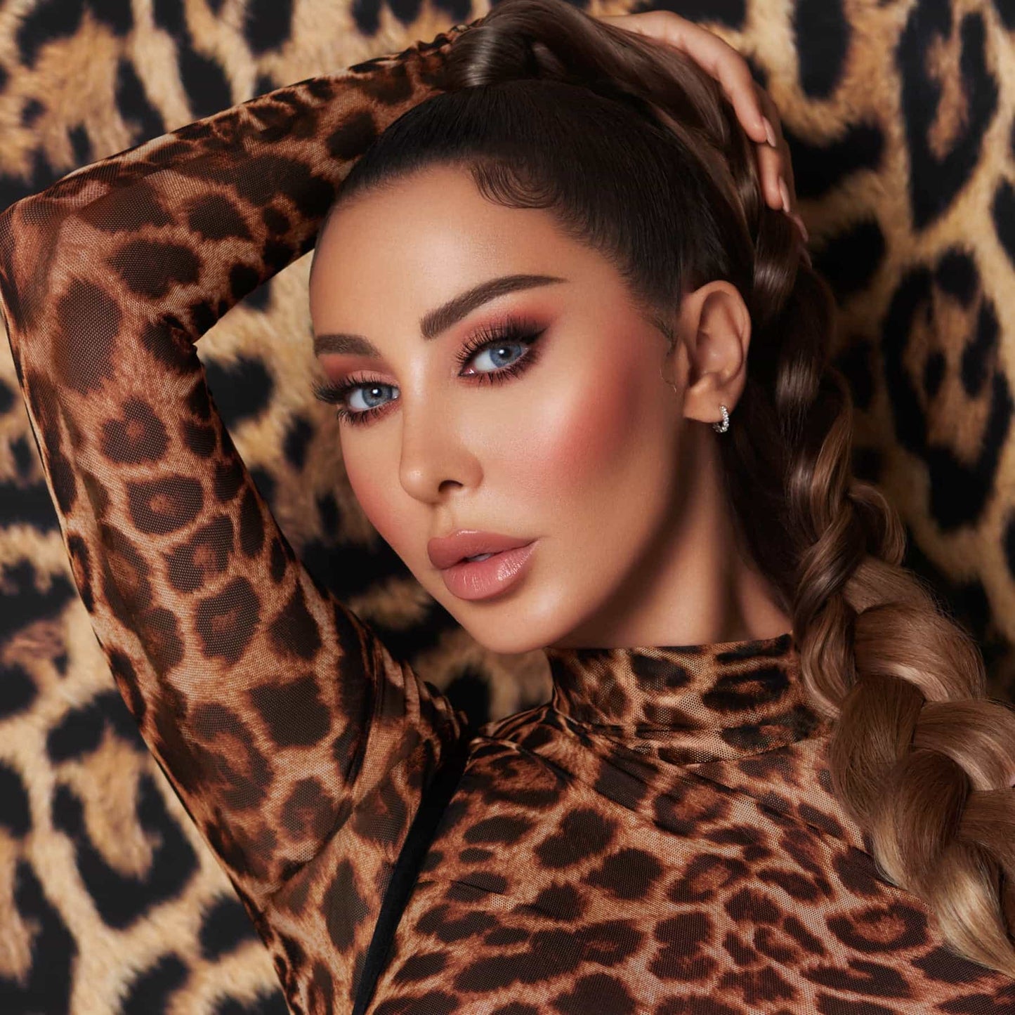 Monthly Colored Contact Lens B11 Leopard|93g