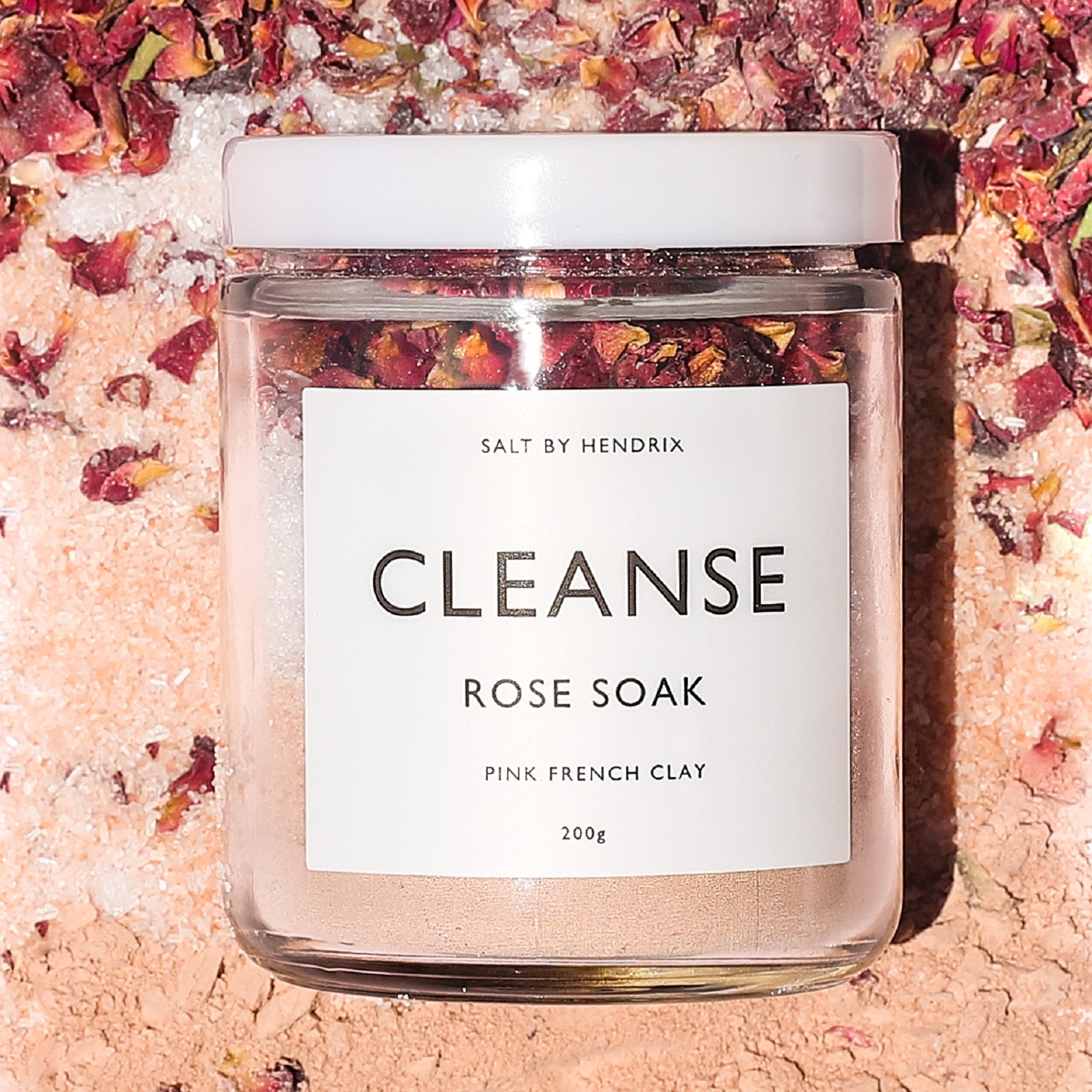 Cleanse Rose + Pink Clay 200g 200g