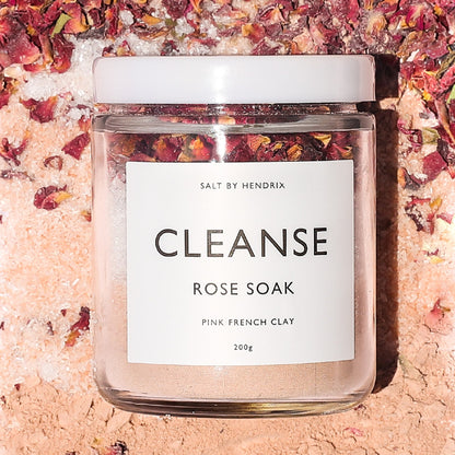 Cleanse Rose + Pink Clay 200g 200g