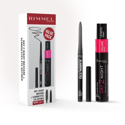 Day 2 Night + Scandaleyes Eye Definer Kit Black