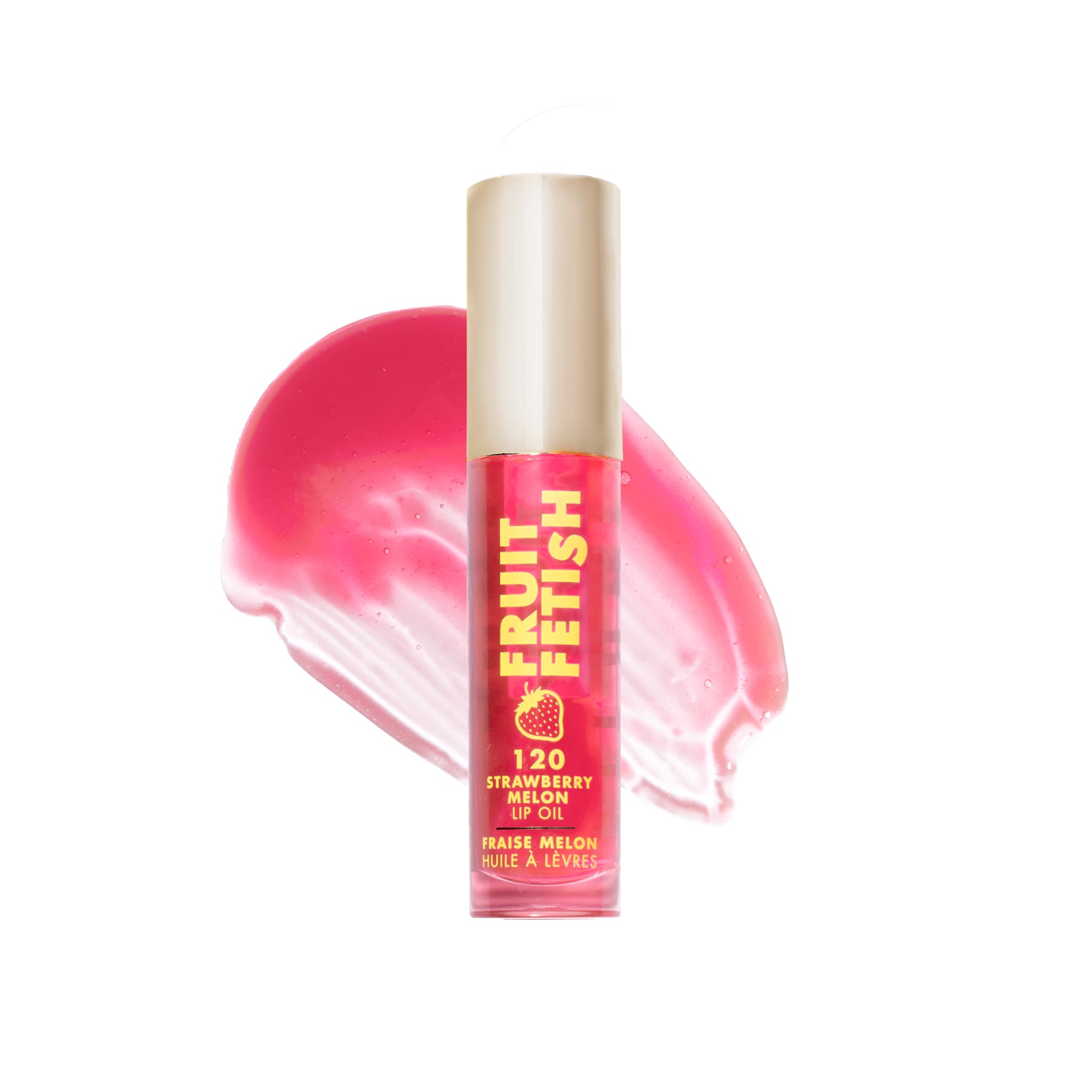 Milani Fruit Fetish Lip Oil 4ml 120 Strawberry Melon|4ml