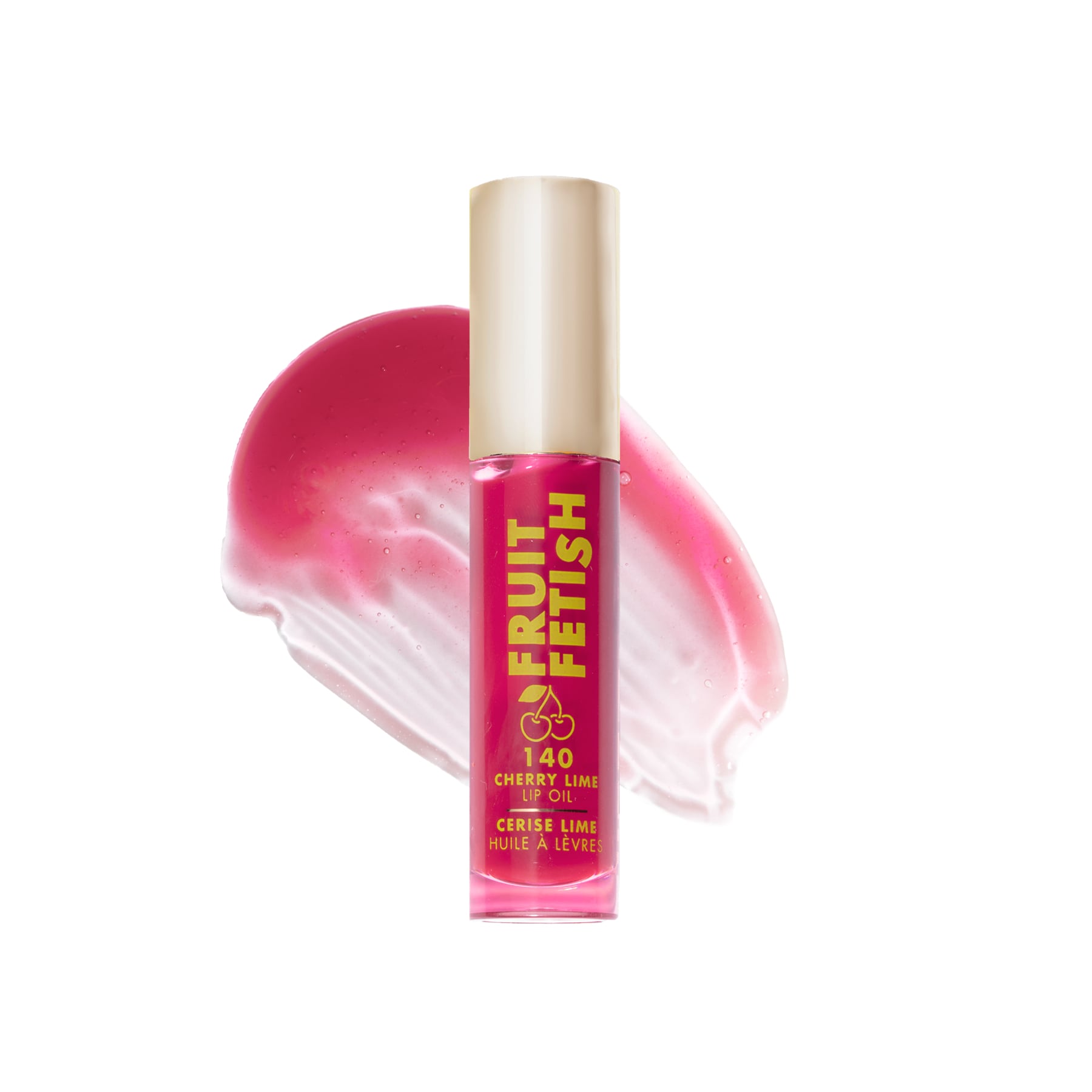 Milani Fruit Fetish Lip Oil 4ml 140 Cherry Lime|4ml