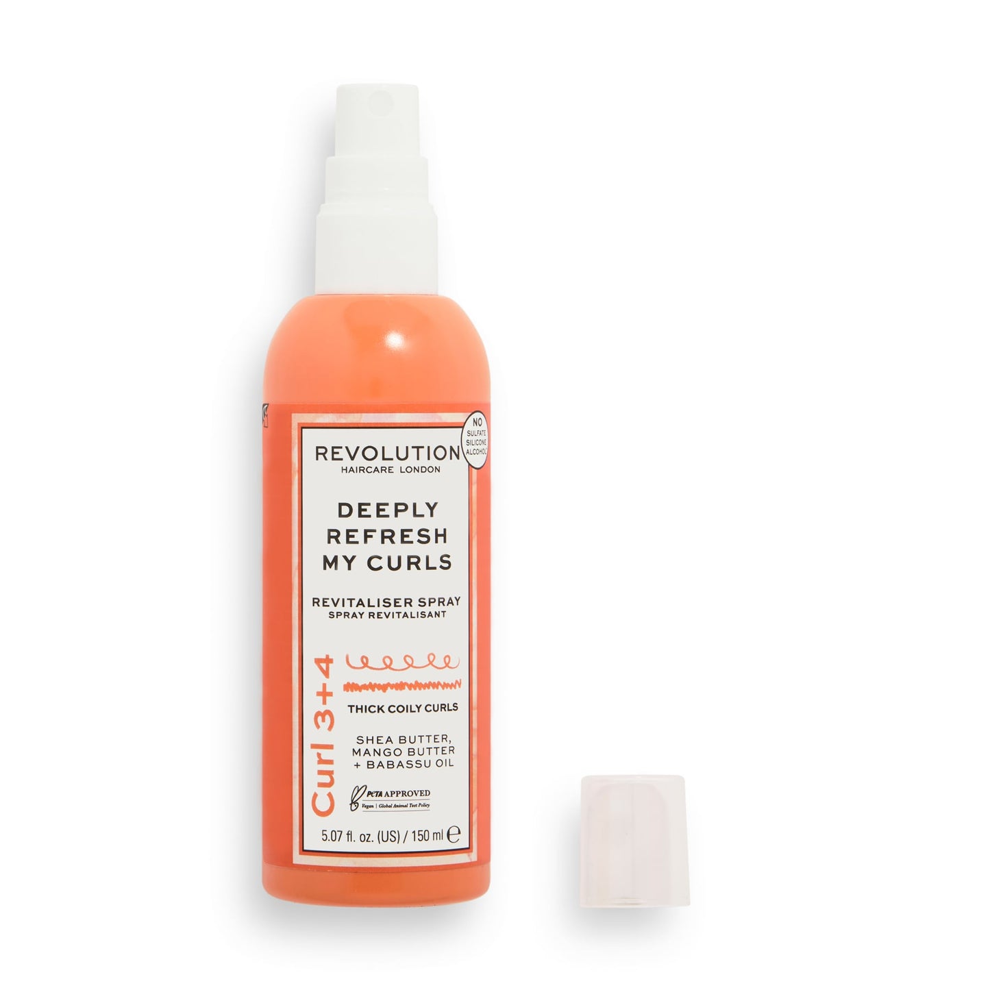 Deeply Refresh My Curls Revitaliser Hair Spray 150ml 150ml