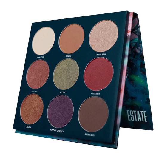 Hidden Garden Pigment Eyeshadow Palette - 9 shades Hidden Garden|27g