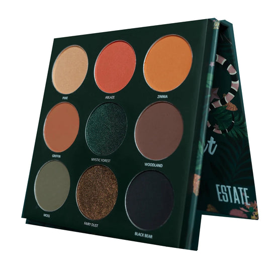 Mystic Forest Pigment Eyeshadow Palette - 9 shades Mystic Forest|27g