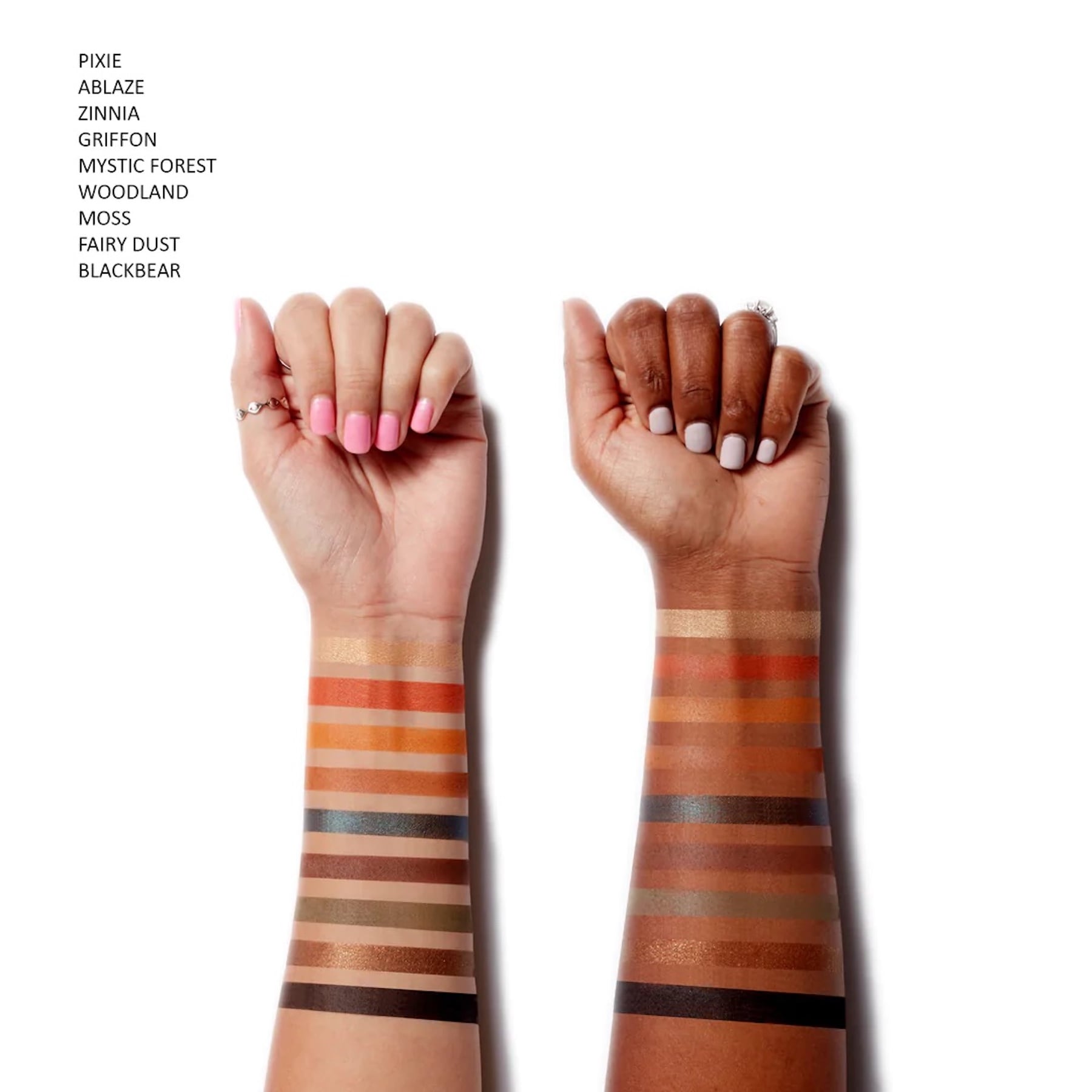 Mystic Forest Pigment Eyeshadow Palette - 9 shades Mystic Forest|27g