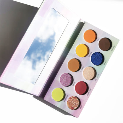 Resort Pgment Eyeshadow Palette - 10 shades Resort|15g