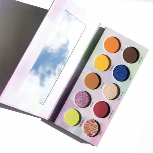 Resort Pgment Eyeshadow Palette - 10 shades Resort|15g