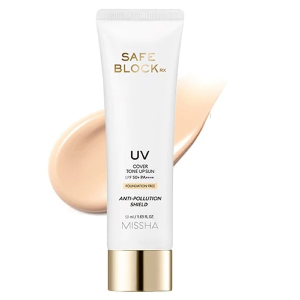 Safe Block RX UV Cover Tone Up Sun Sunscreen SPF50+ PA++++ 50ml 50ml