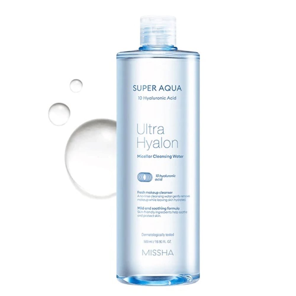 Super Aqua Ultra Hyalron Micellar Cleansing Water 500ml 500ml