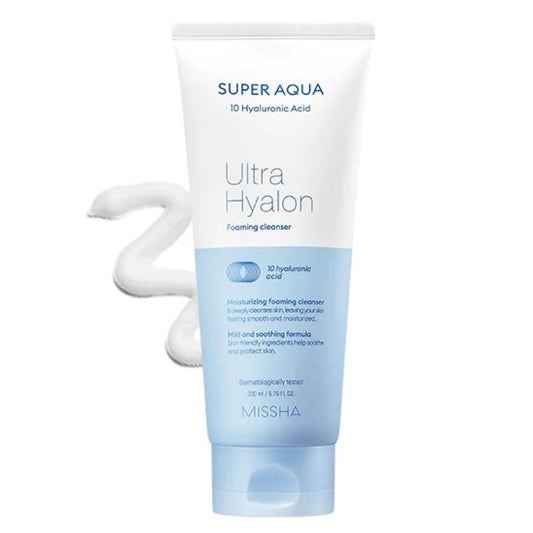 Super Aqua Ultra Hyalron Foaming Cleanser 200ml 200ml