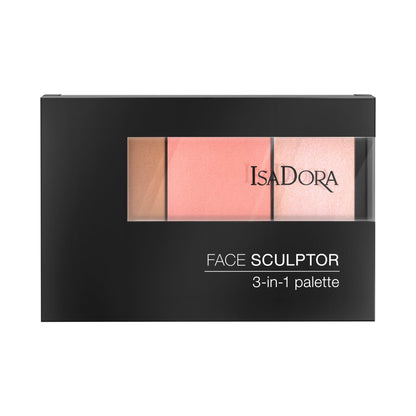 Face Sculptor 3-in-1 Palette 12g 62 Cool Pink|12g