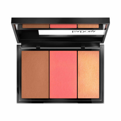 Face Sculptor 3-in-1 Palette 12g 64 Intense Peach|12g